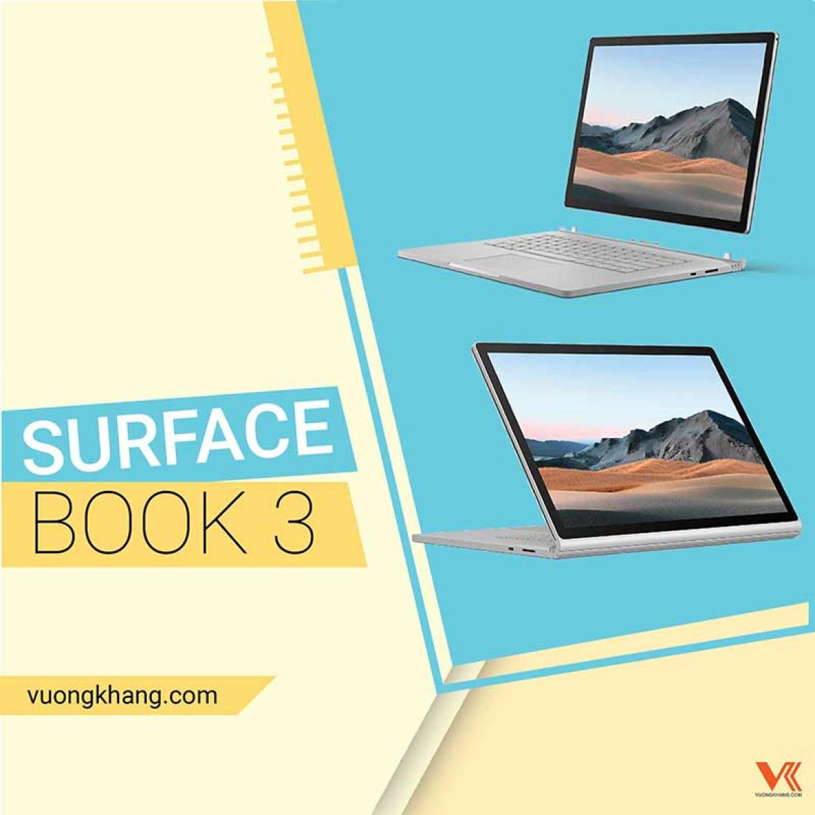 Surface Book 3 - Chiếc máy tính có cấu hình sáng giá của Microsoft