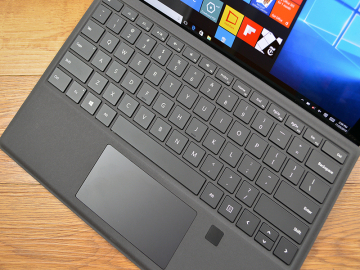 surface pro keyboard fingerprint