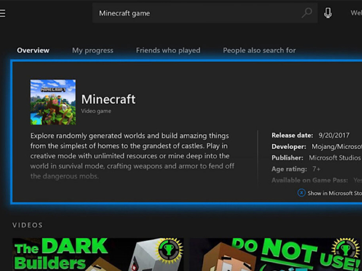 Microsoft Bing ra mắt ứng dụng Xbox