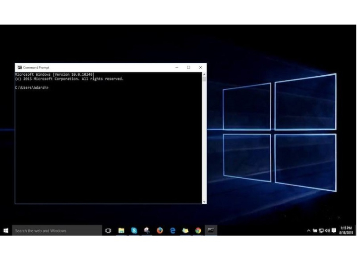Cách sử dụng Command Prompt (Hướng dẫn lệnh) trong Windows 10
