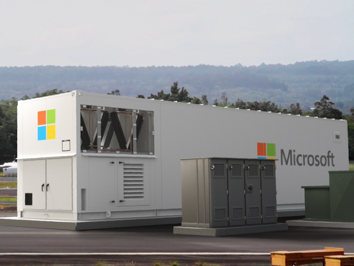 Microsoft xây dựng trung tâm dữ liệu di động trong một chiếc hộp