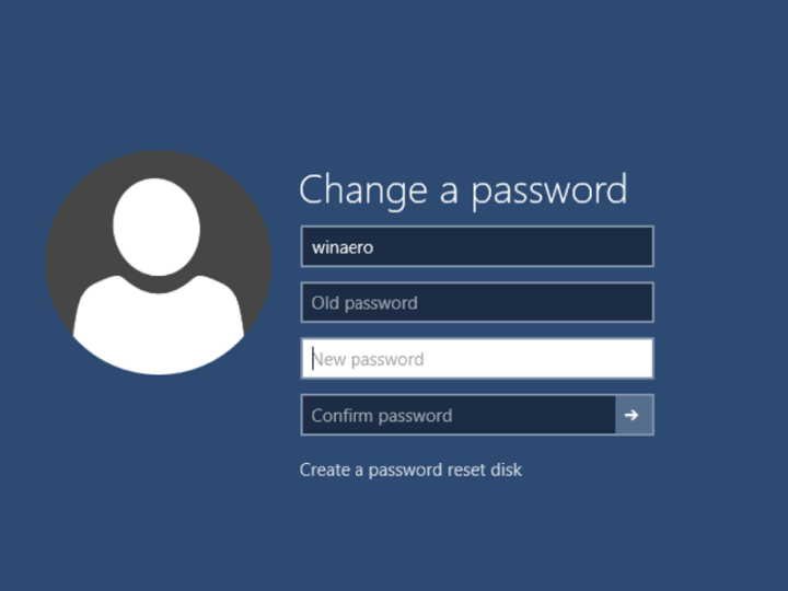 Thay đổi hoặc cài đặt lại mật khẩu trên Windows 10