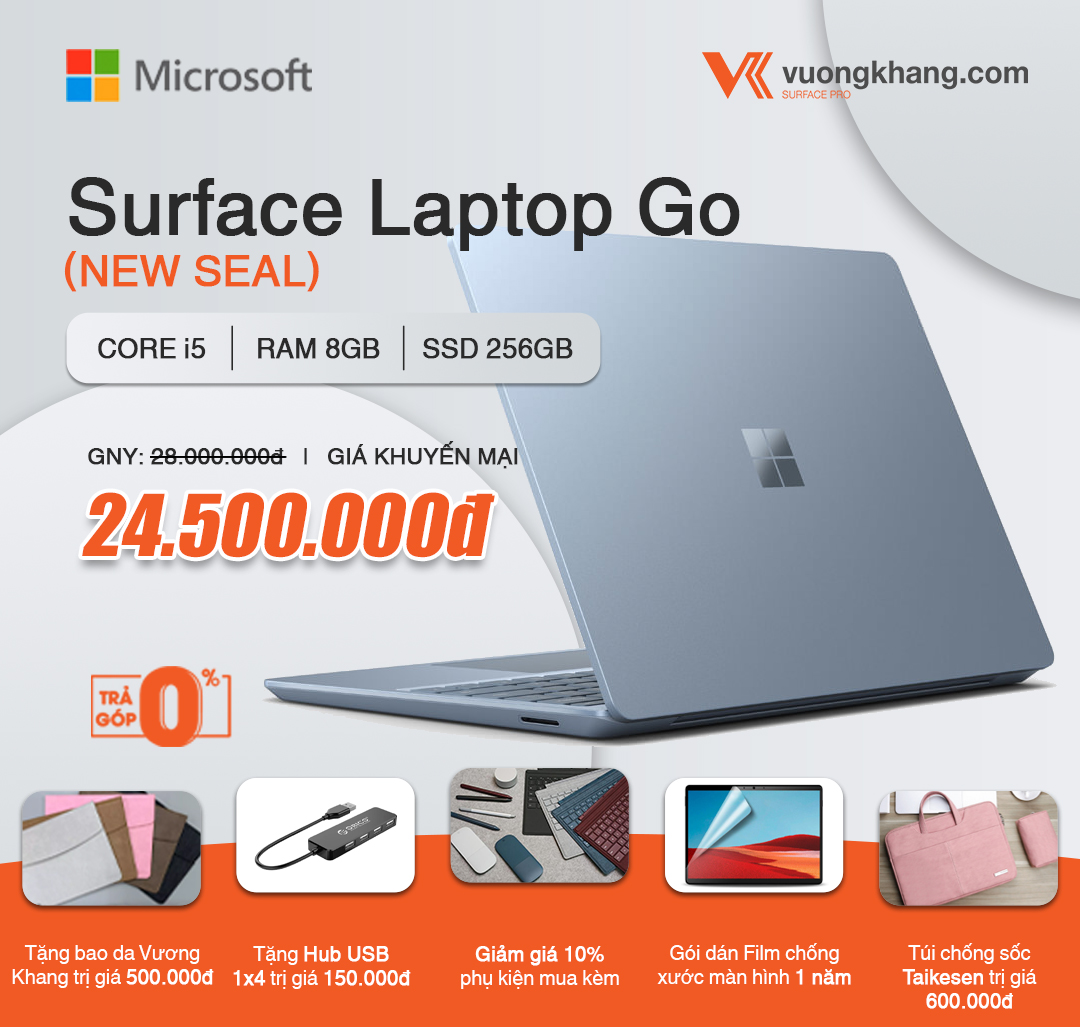 Surface Laptop Go - Core i5 / RAM 8GB / SSD 256GB