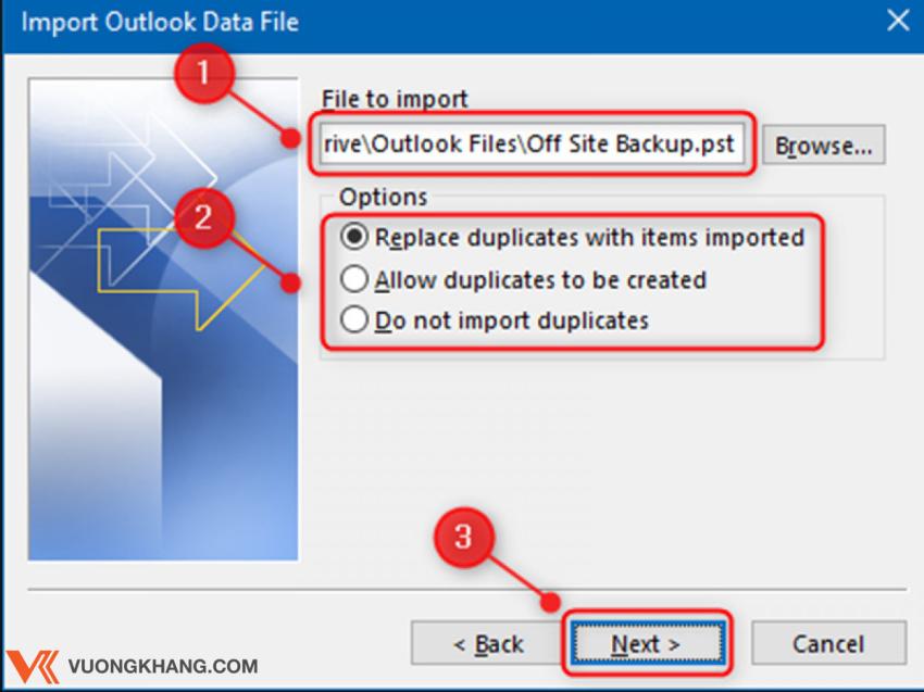 Cách sao lưu và khôi phục email trong Microsoft Outlook