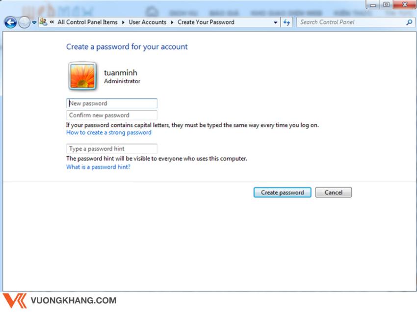 Cách cài đặt mật khẩu cho máy tính Windows bạn biết chưa?