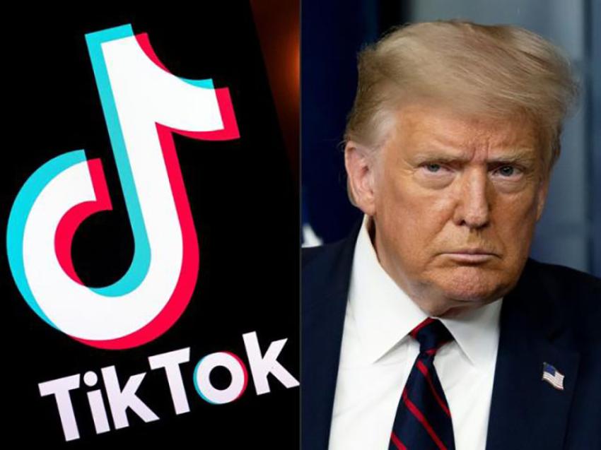 Tổng thống Donald Trump có những động thái “cấm cửa” TikTok tại Mỹ một cách quyết liệt