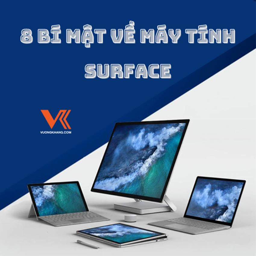 8 điều chưa biết về máy tính Surface