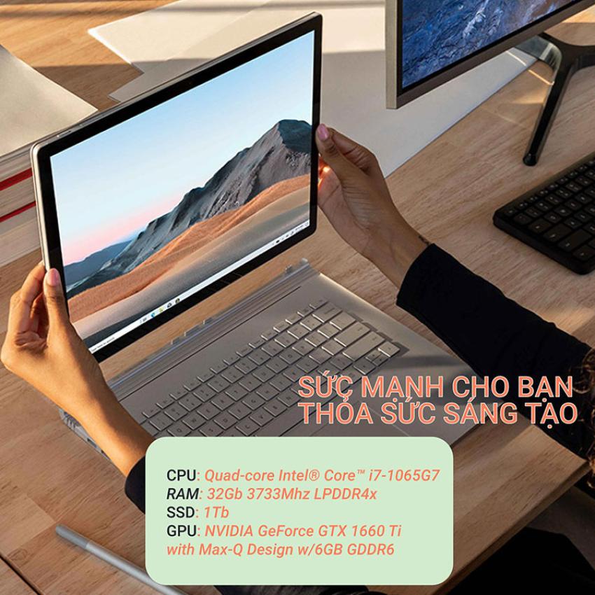 Surface Book 3 | Core i7 / RAM 32GB / SSD 1TB | 15"