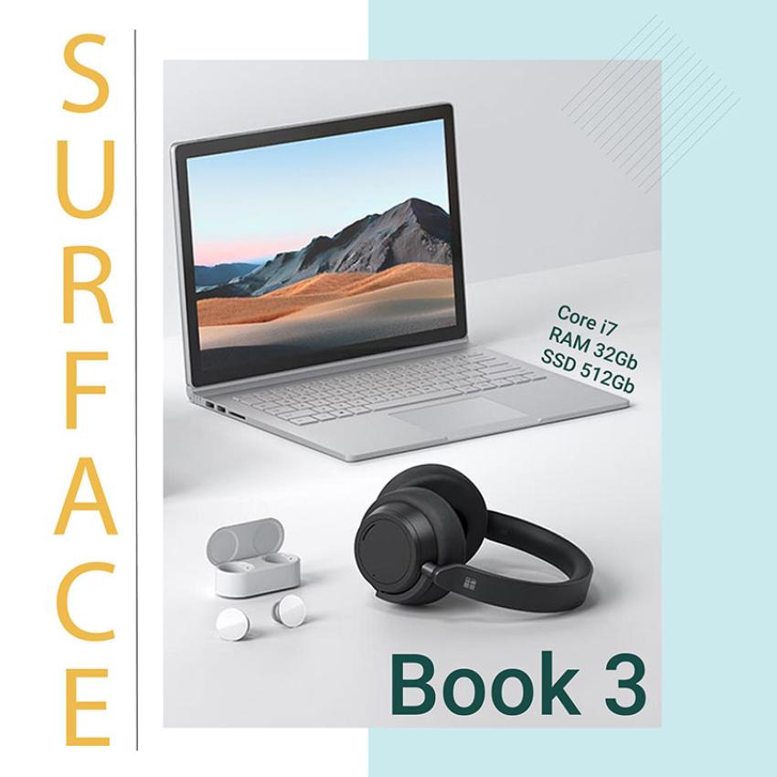 Surface Book 3 | Core i7 / RAM 32GB / SSD 512GB | 15"