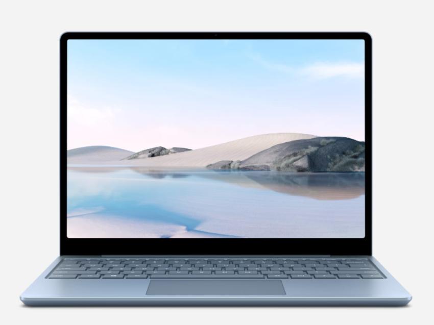 Surface Laptop Go tạo nên sự mới mẻ, khác biệt khi có màu xanh Ice Blue