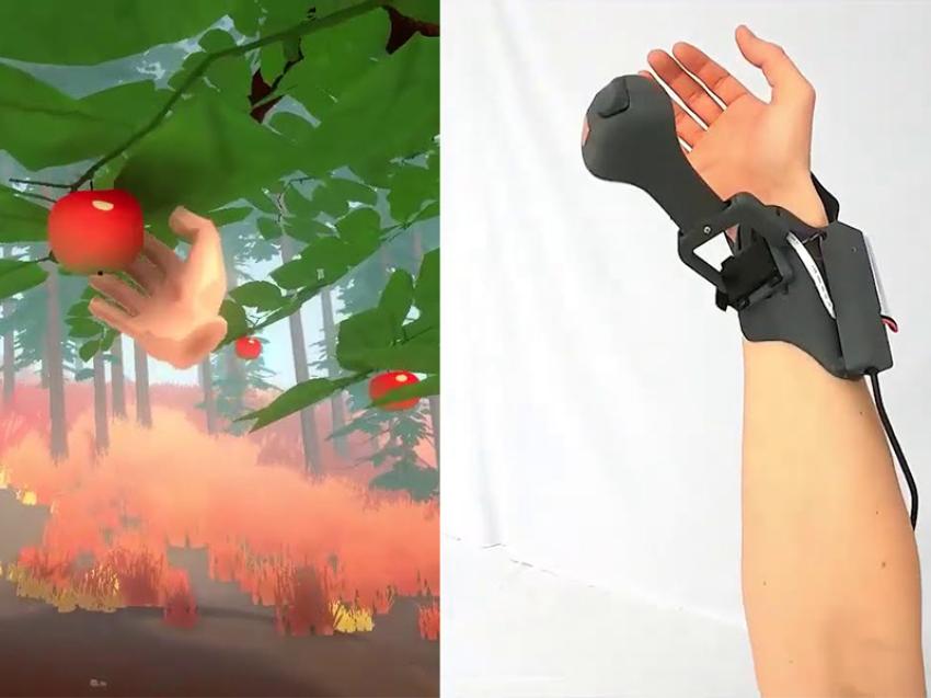 Haptic PIVOT: Thiết bị cầm tay theo yêu cầu trong VR