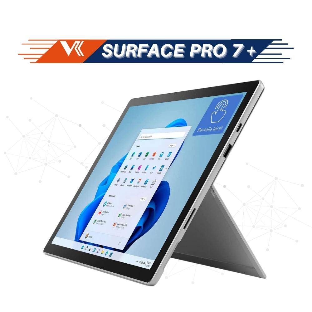Surface Pro 7 Plus - Core I7 / Ram 16GB / SSD 512GB (Only Wi-Fi)