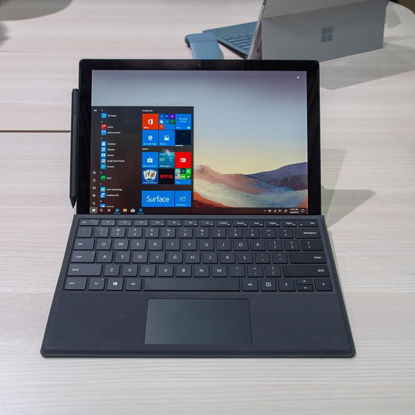 Surface Pro 7 được trang bị cấu hình mạnh mẽ
