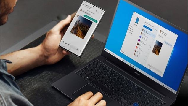 Ứng dụng Your Phone trên Windows 10 đánh bại Google Messages hoạt động như thế nào?