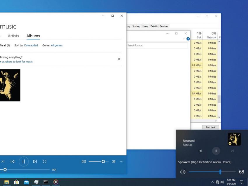 Hy vọng menu điều khiển âm lượng hiện đại sẽ xuất hiện trong Windows 10 phiên bản 20H2