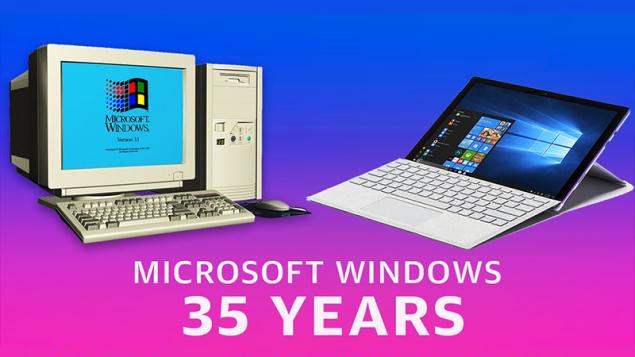 Windows được 35 tuổi: Hệ điều hành được Microsoft phát triển và trở nên phổ biến trên PC