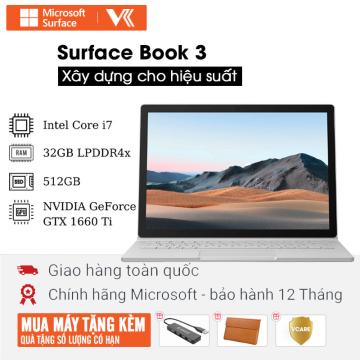 Surface Book 3 | Core i7 / RAM 32GB / SSD 512GB | 15"