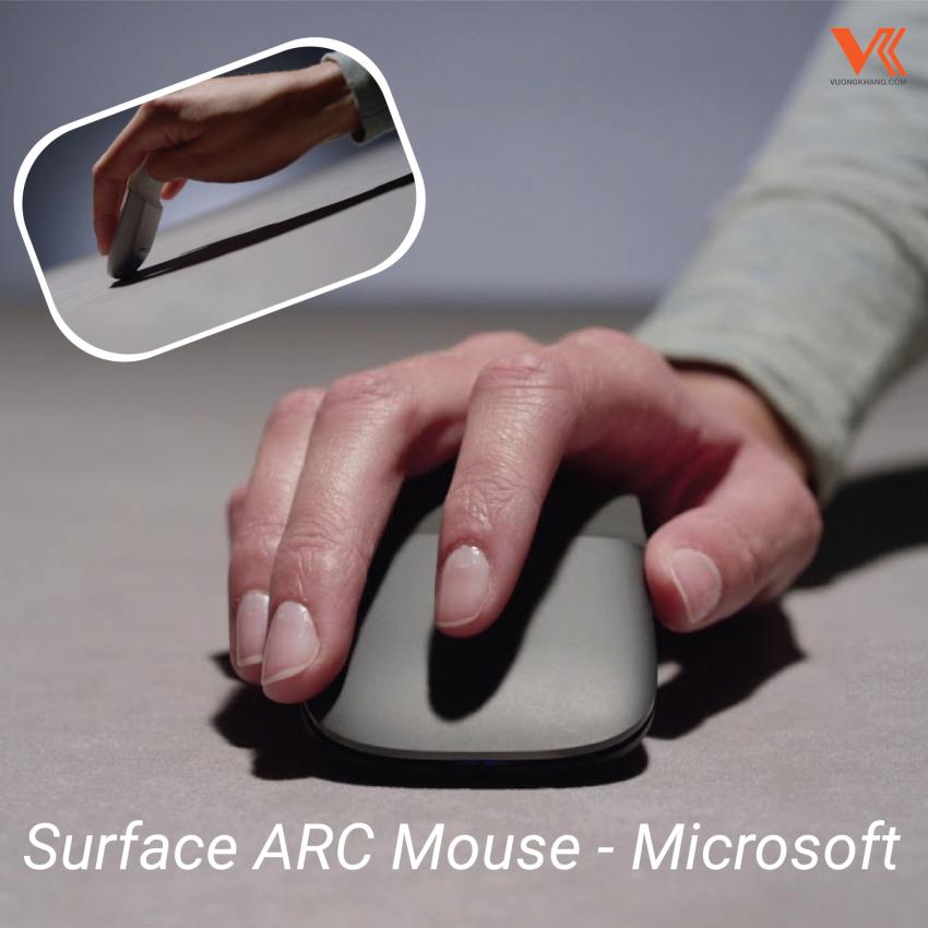 Độ cong hoàn hảo giúp chuột nằm gọn trong lòng bàn tay bạn một cách vừa vặn nhất