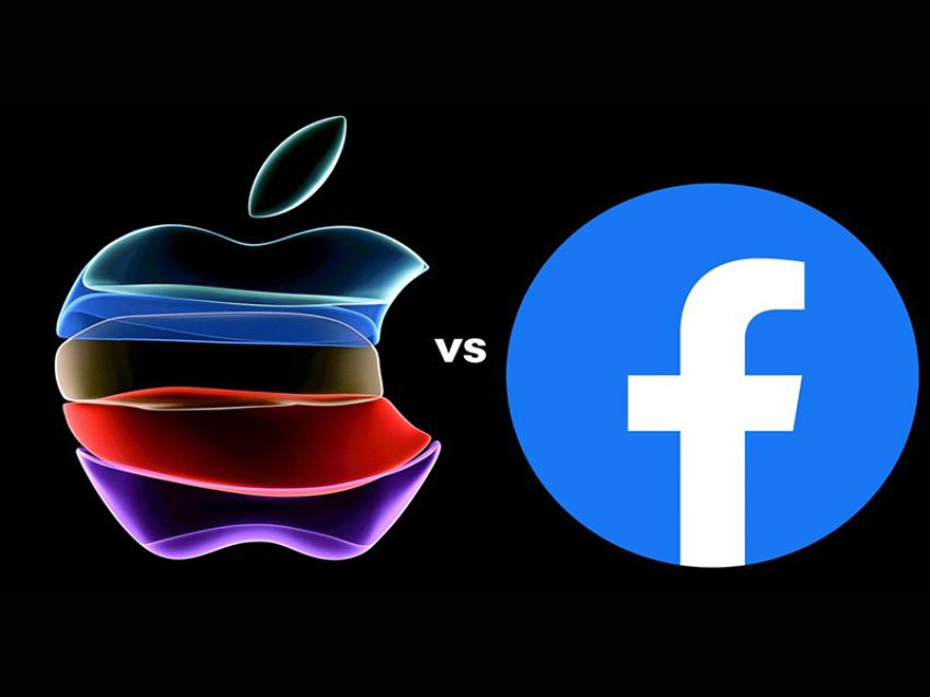 Apple và Facebook tranh cãi và cáo buộc đối phương thu thập dữ liệu người dùng.