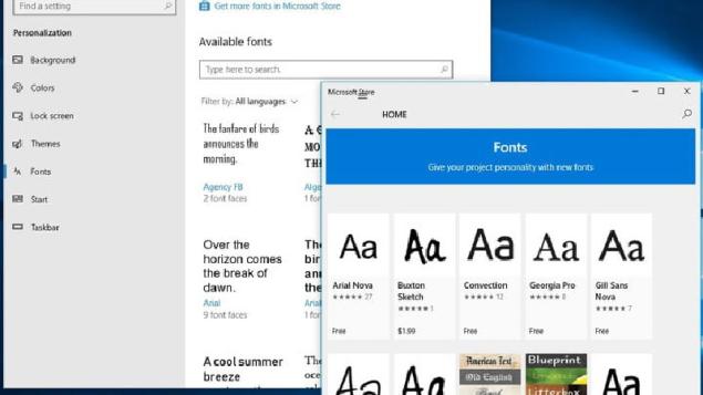Cách cài đặt phông chữ trong Windows 10