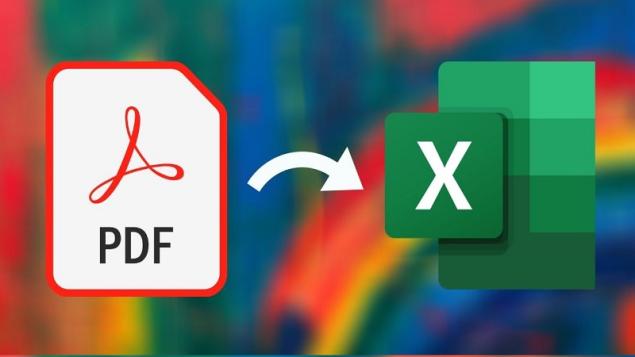 Cách chuyển file PDF thành Excel